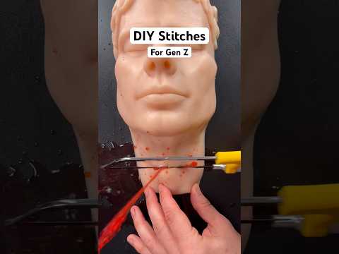 For Gen Z: how to do your own stitches and avoid going to the hospital and going broke