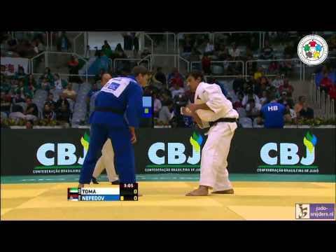 Judo 2013 World Championships Rio de Janeiro: Toma (UAE) - Nefedov (SRB) [-81kg]