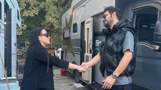 Halil İbrahim Ceyhan Kamera arkası samimi görüntüler 