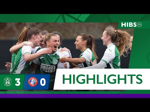 Highlights: Hibernian 3 Spartans 0 | Women's Scottish Cup