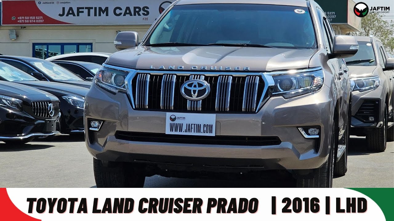 Toyota Prado UPGRADED TO 2023 LAND CRUISER PRADO | 2800 CC | DIESEL | LHD | TESLA SCREEN | 7 SEATS | POWER SEATS video