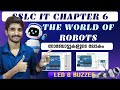 SSLC IT Chapter 6 The World Of Robots Part 1 LED Buzzer Activity 10th ICT Mal And ENG