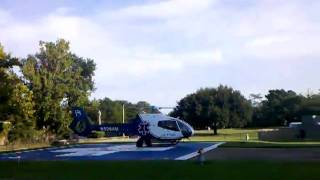 preview picture of video 'USA life flight helo take off'