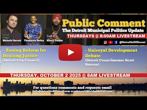 Zoning for Justice: Housing Reform, Sports Development, and Civic Power in Detroit