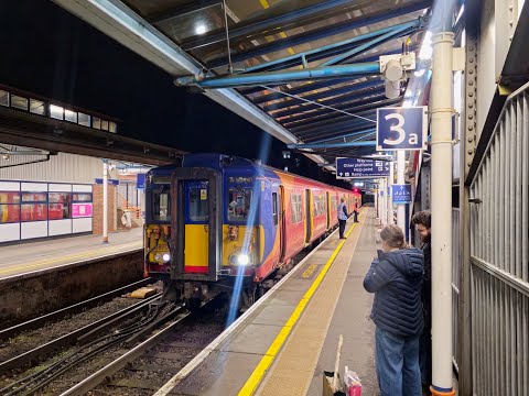 Trains at Woking and Guildford