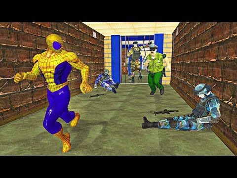Spider Hero Prison Escape | Spider Superhero Jail Break Story - Android/iOS GamePlay HD