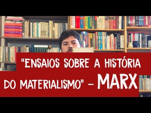 Marx - "Ensaios sobre a História do Materialismo" de Plekhanov #2 parte 3