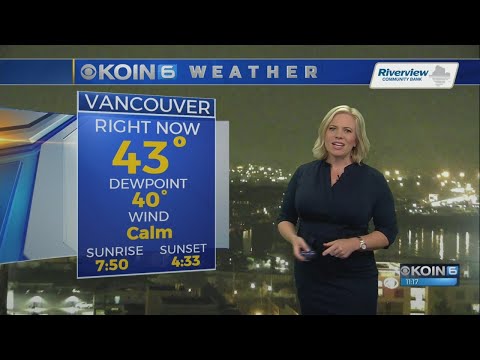 11 p.m. Thursday evening forecast KOIN 6 News Dec. 27, 2018
