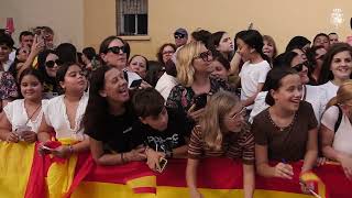 Visita de los Reyes al Colegio de Educación Infantil y Primaria Pintor Eduardo Morillas