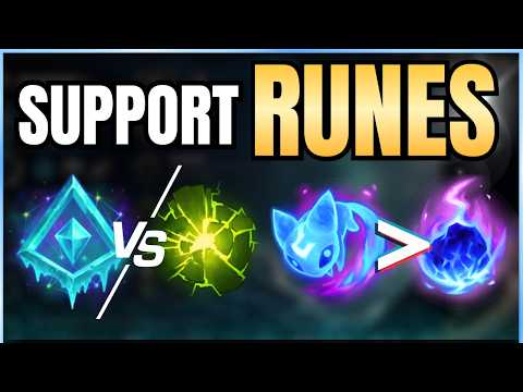 Support Runes Guide: Pick the RIGHT Runes Every Game (S16)