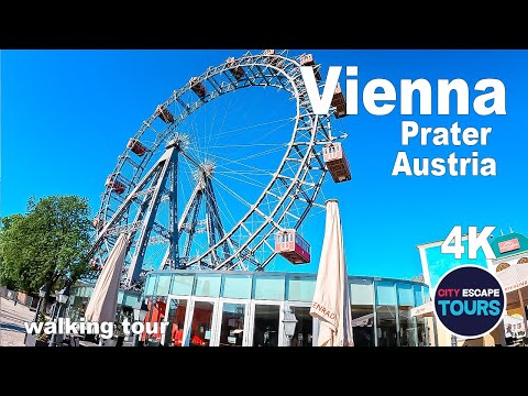 Vienna Prater, Austria 🇦🇹 Walking Tour May 2022 | Amusement Park (4k UHD 60fps)