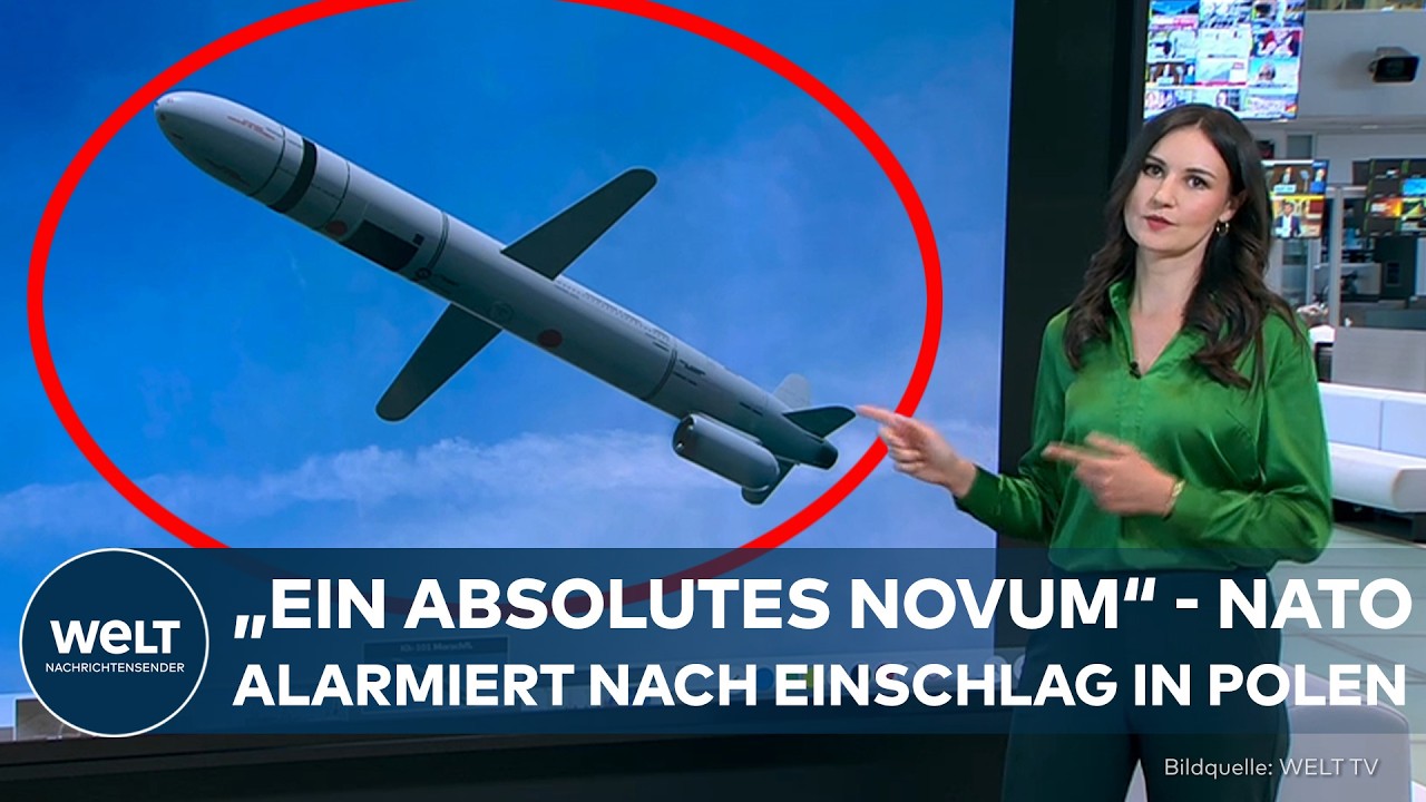 UKRAINE-KRIEG: Russen-Rakete? Krisensitzung in Polen nach mutmaßlichem Marschflugkörper-Einschlag