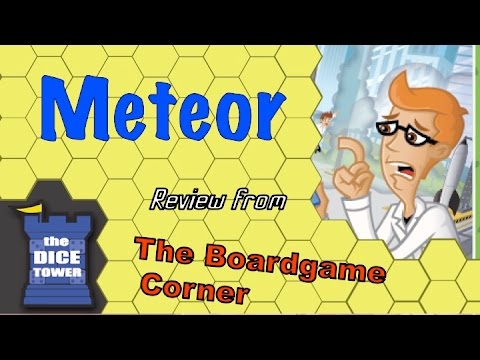 Boardgame Corner (Dice Tower) Reviews: METEOR
