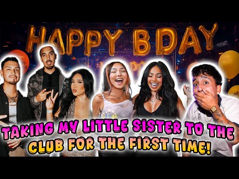 I TOOK MY LITTLE SISTER TO THE CLUB FOR THE FIRST TIME...