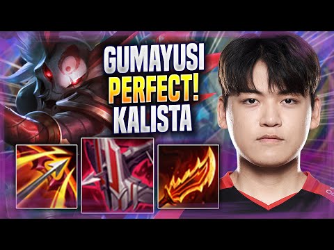 GUMAYUSI PERFECT GAME WITH KALISTA! - T1 Gumayusi Plays Kalista ADC vs Kai'sa! | Season 2022