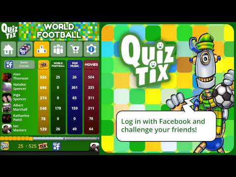 QuizTix: World Football Quiz & Soccer Trivia Game Video