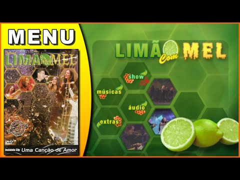 DVD Limão com Mel - E Tome Amor! Ao Vivo no Classic Hall (2004) [Menu do DVD]