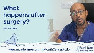 After surgery | Mouth Cancer Action Month