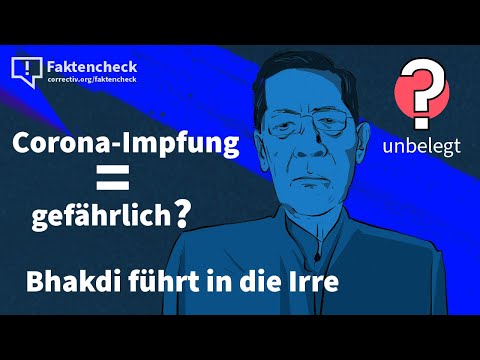 Bhakdi-Video: Obduktionen belegen nicht, dass Impfstoffe gefährlich sind | CORRECTIV.Faktencheck