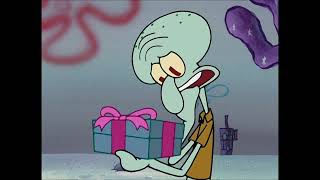 SpongeBob - SpongeBob gives Squidward a Present