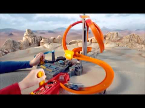 Трек Хот Вилс Головокружительные виражи Hot Wheels Spin Storm Track Set CDL45 Playset Автотрек Mattel Оригинал - фото 1 - id-p1535853053