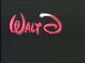 Walt Disney Home Video Logo No Mickey 1990