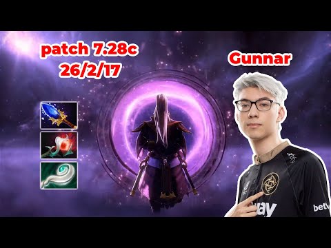Gunnar Void Spirit Mid - DOTA 2 7.28c - MMR rank - Dota2 Gameplay [Learn To PRO dota2]