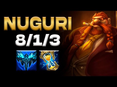 Nuguri Gragas vs Jax / LOL KR Patch 12.13