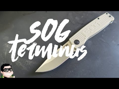 SOG Terminus Slip Joint EDC Knife Review!!
