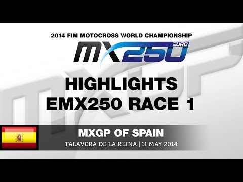 EMX250 of Spain 2014 Race 1 Highlights - Motocross