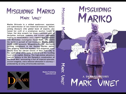 Misguiding Mariko by Mark Vinet | Historical Suspense Mystery Thriller | Denary Story #books