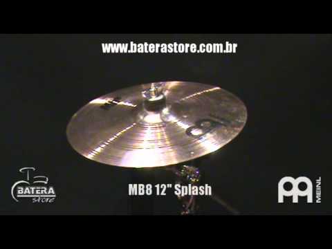 Teste de produto BATERA STORE - MB8 12" Splash - Meinl