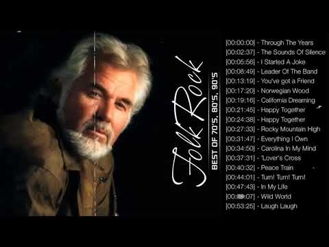 70s 80s 90s Folk Rock & Country Music Playlist - Cat Stevens , Jim Croce, John Denver, James Taylor