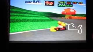 Mario Raceway Double-Shroom Strat 27"83