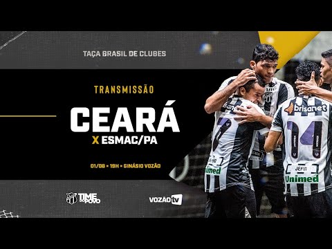 CEARÁ-CE X ESMAC-PA - 48ª TAÇA BRASIL DE FUTSAL - RODADA 2