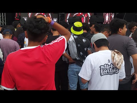 NEKROOS le quita MÁSCARA al TOYLO | TOY LOKAZO vs NEKROOS desde el PÚBLICO #fyp #fms #jaze #nekroos