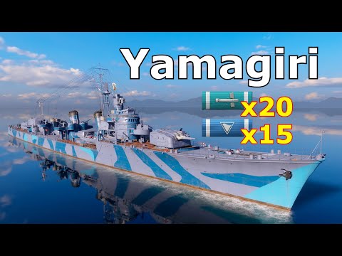 World of WarShips Yamagiri - 6 Kills 383K Damage