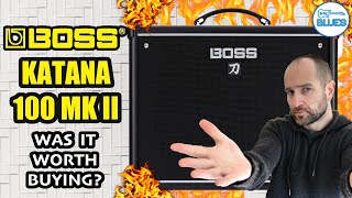 Video thumbnail for My Boss Katana 100 MK2 Review - Was it Worth Buying? by intheblues