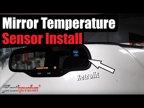 Gentex Mirror Temperature Sensor Install (Part Number: 15047946) | AnthonyJ350
