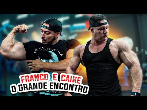 O GRANDE ENCONTRO FELIPE FRANCO E CAIKE PRO   O TREINO MAIS ESPERADO