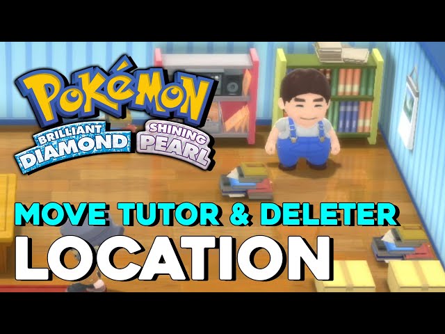 Where Is The Move Deleter In Pokemon Brilliant Diamond And Shining Pearl