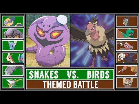TEAM SNAKE vs. TEAM BIRD (Pokémon Sun/Moon) - Pokémon Theme Battle