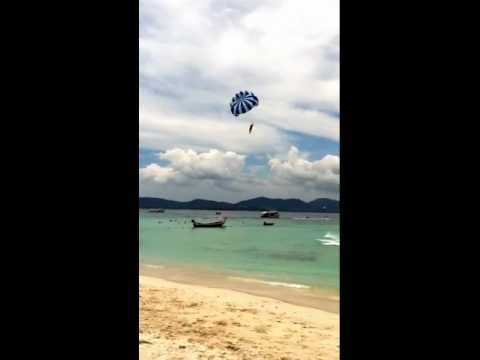 Parasailing in Thailand - Coral Island