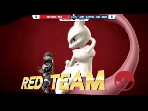 SYN2016 - Mr.R + Rich Brown Vs GGWP { Gregs + iStudying } - Smash 4 Doubles Grand Final