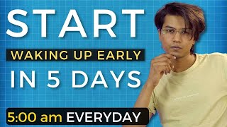 How to Wake Up Early | Change your Cycle in 5 DAYS