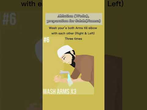 Learn- Ablution(Wudu) #learnnamaz #salah #learnsalah #نماز #ramadanspecial