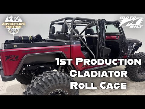 Motobilt's First Pre-Production Gladiator Roll Cage Install!