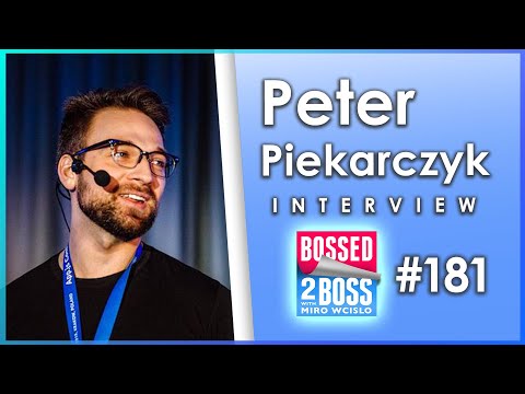 #181 - Peter Piekarczyk Co-Founder of "Draftbit" Full Interview | Bossed 2 Boss