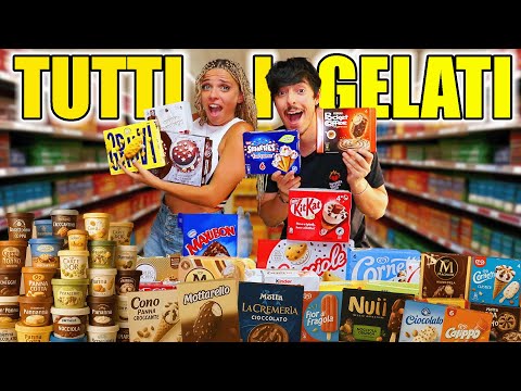 LET'S TRY ALL THE ICE CREAM IN THE SUPERMARKET! *ABUDIOUS ICE CREAM WE'VE NEVER SEEN*