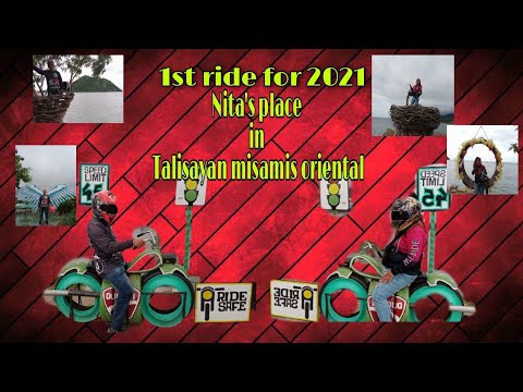 Nita's place at talisayan mis or couple ride our first ride for 2021 #sundaybest #cantstopthefeeling